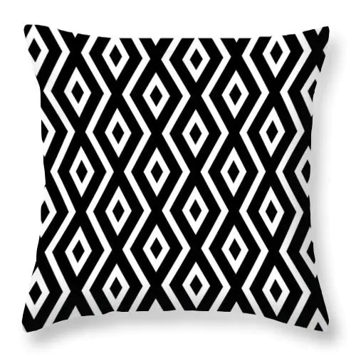 Nordic Style Black and White Velvet Pillow Covers