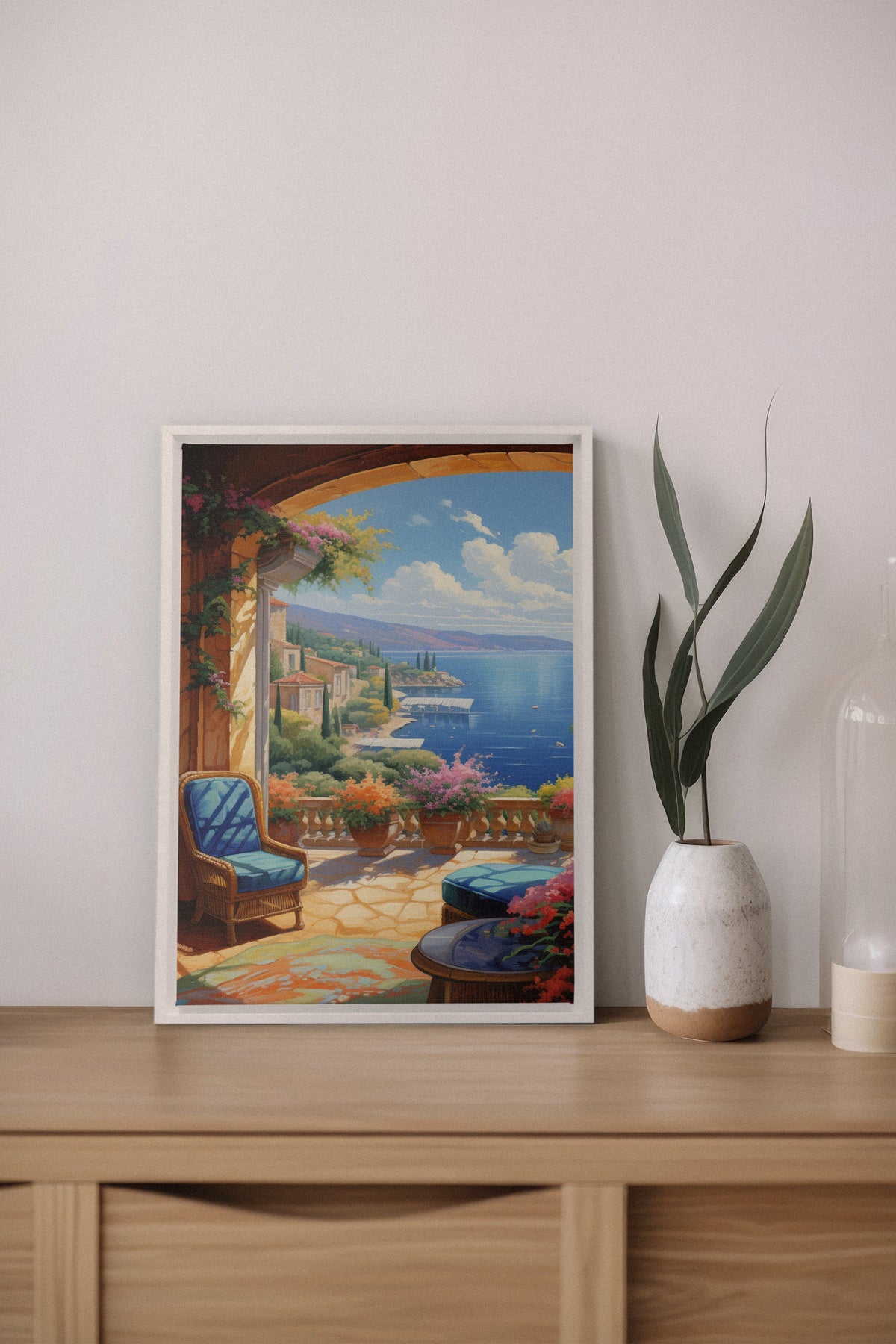 RADIANT FREEDOM, Oeuvre sur toile étirée