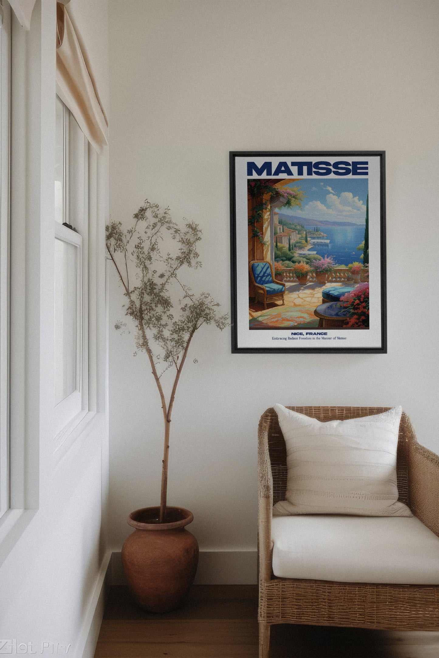 RADIANT FREEDOM, Oeuvre sur toile étirée
