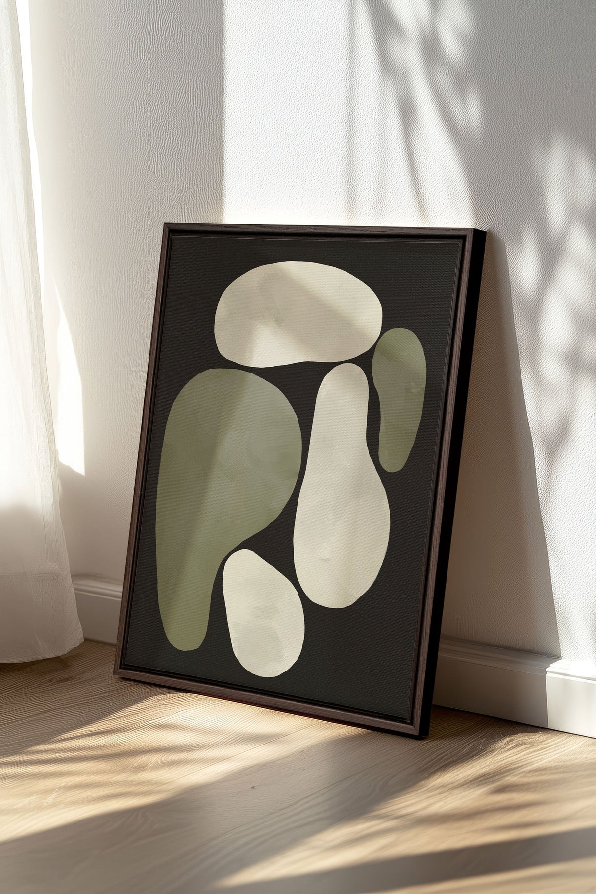 ROCHES, Oeuvre sur toile étirée