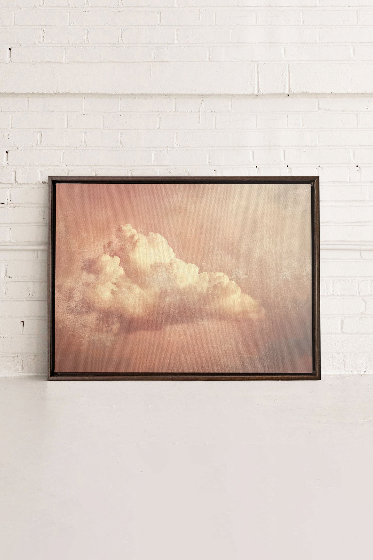 ROSE MIST, Oeuvre sur toile étirée