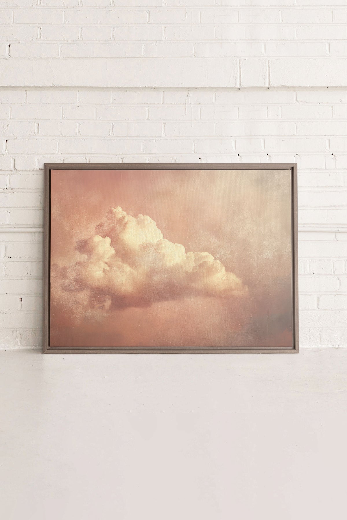 ROSE MIST, Oeuvre sur toile étirée