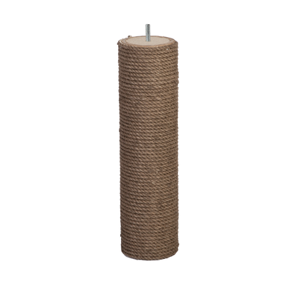 Fique Rope Replacement Post with screw - 15 Inch