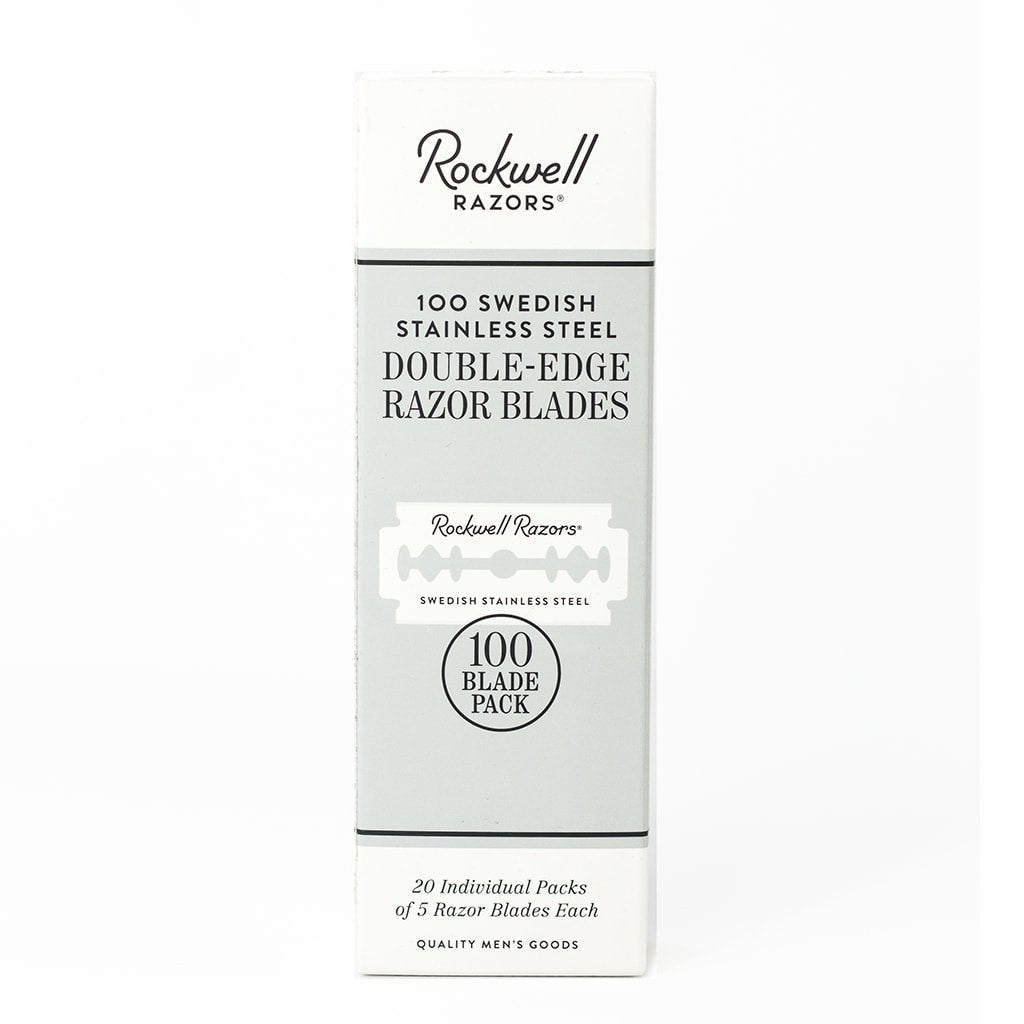Rockwell Double-Edge Blades - 100-Pack