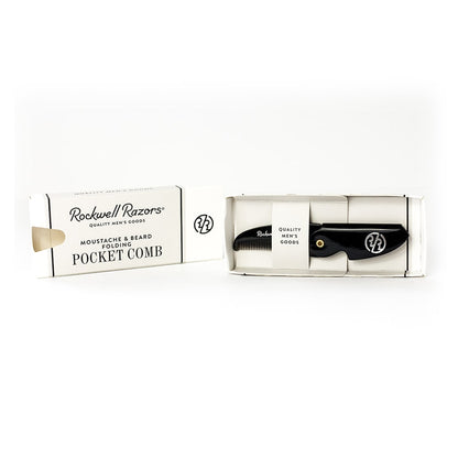 Rockwell Folding Moustache Comb