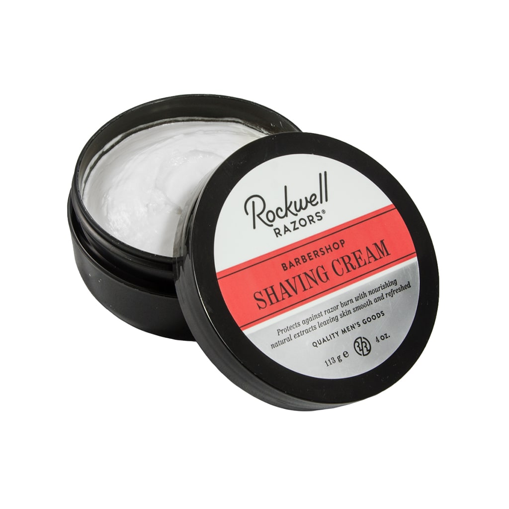 Rockwell Razors Shave Cream Barbershop Scent (4oz / 113g)