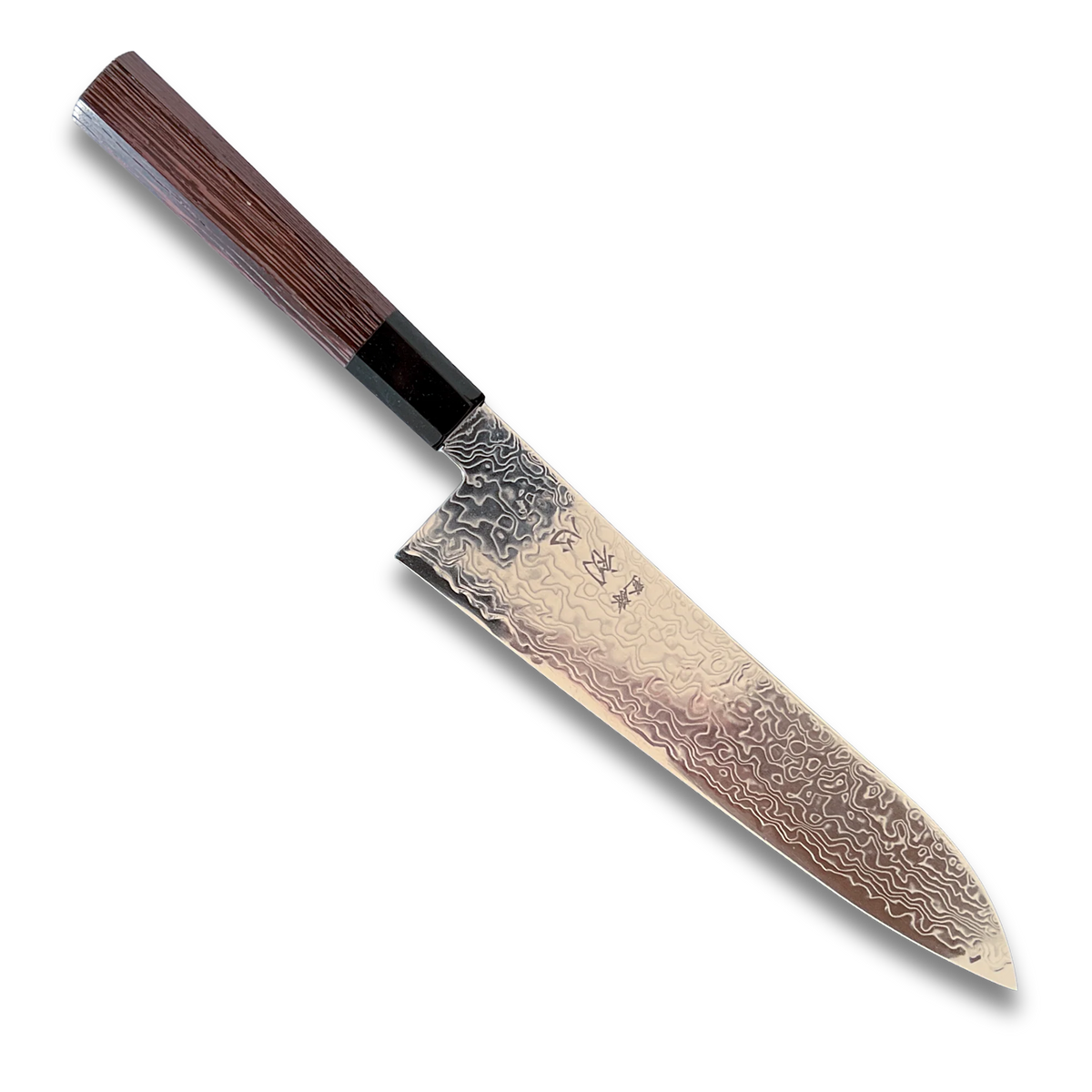 Ryuhyo SG2 Damascus Migaki Gyuto 210mm Japanese Chef Knife