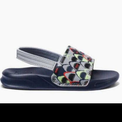 Reef Little Kids One Slide Water Friendly Sandals with Strap