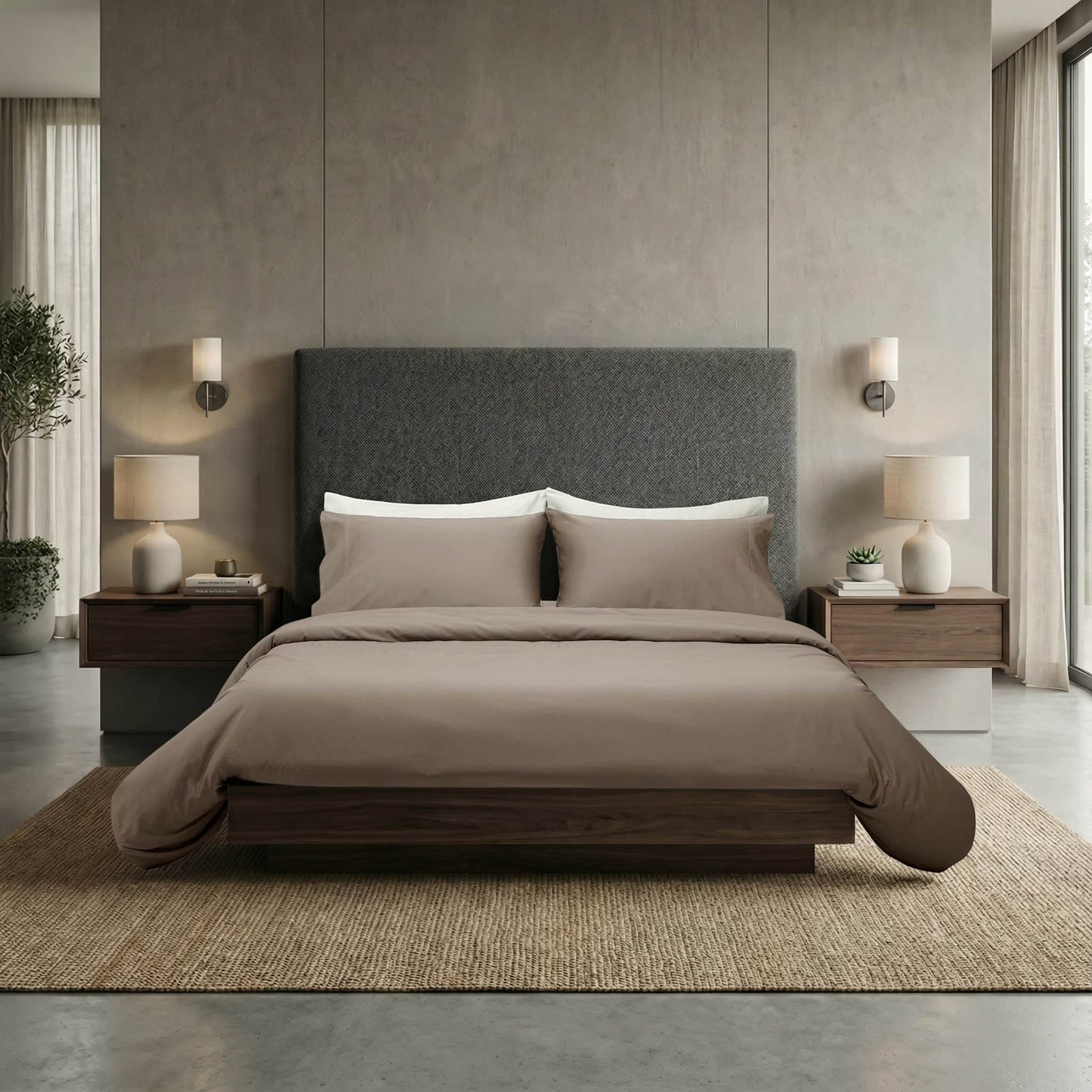 Refined Collection Sateen Duvet Cover Set