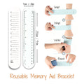 Reusable Memory Aid Bracelet