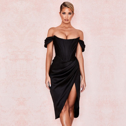 Off Shoulder Formal Dress