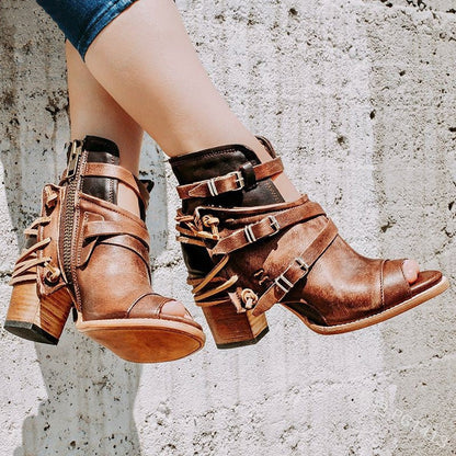 Genuine Leather Cowboy Boots