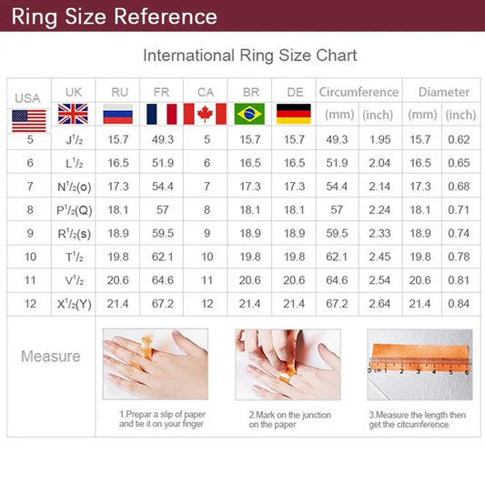 925 Sterling Silver Celestial Charm Ring