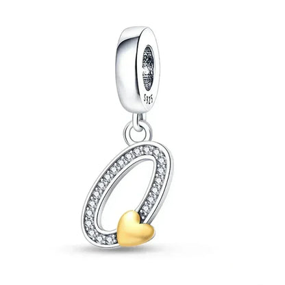 Spell It Out with Style: Alphabet Charms for Bracelets (925 Silver)