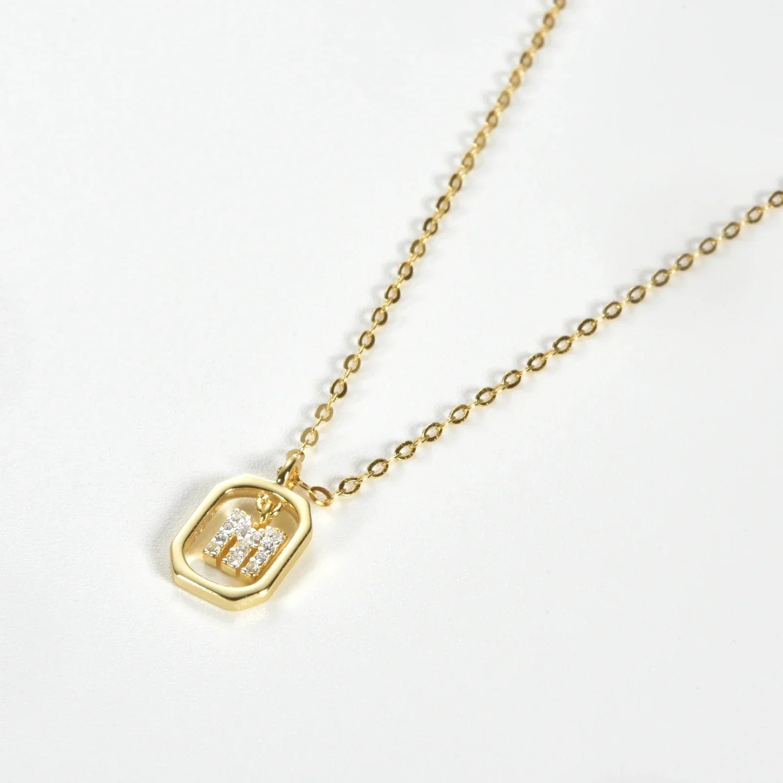 Sterling Silver Initial Necklace