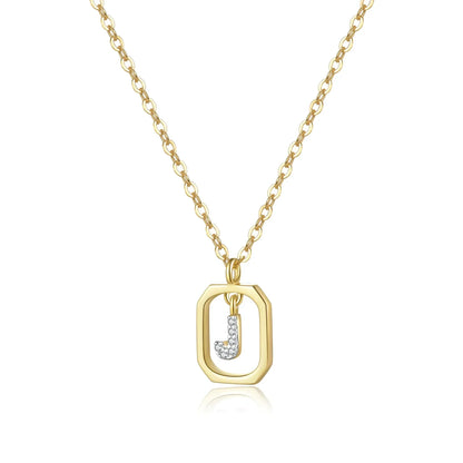 Sterling Silver Initial Necklace