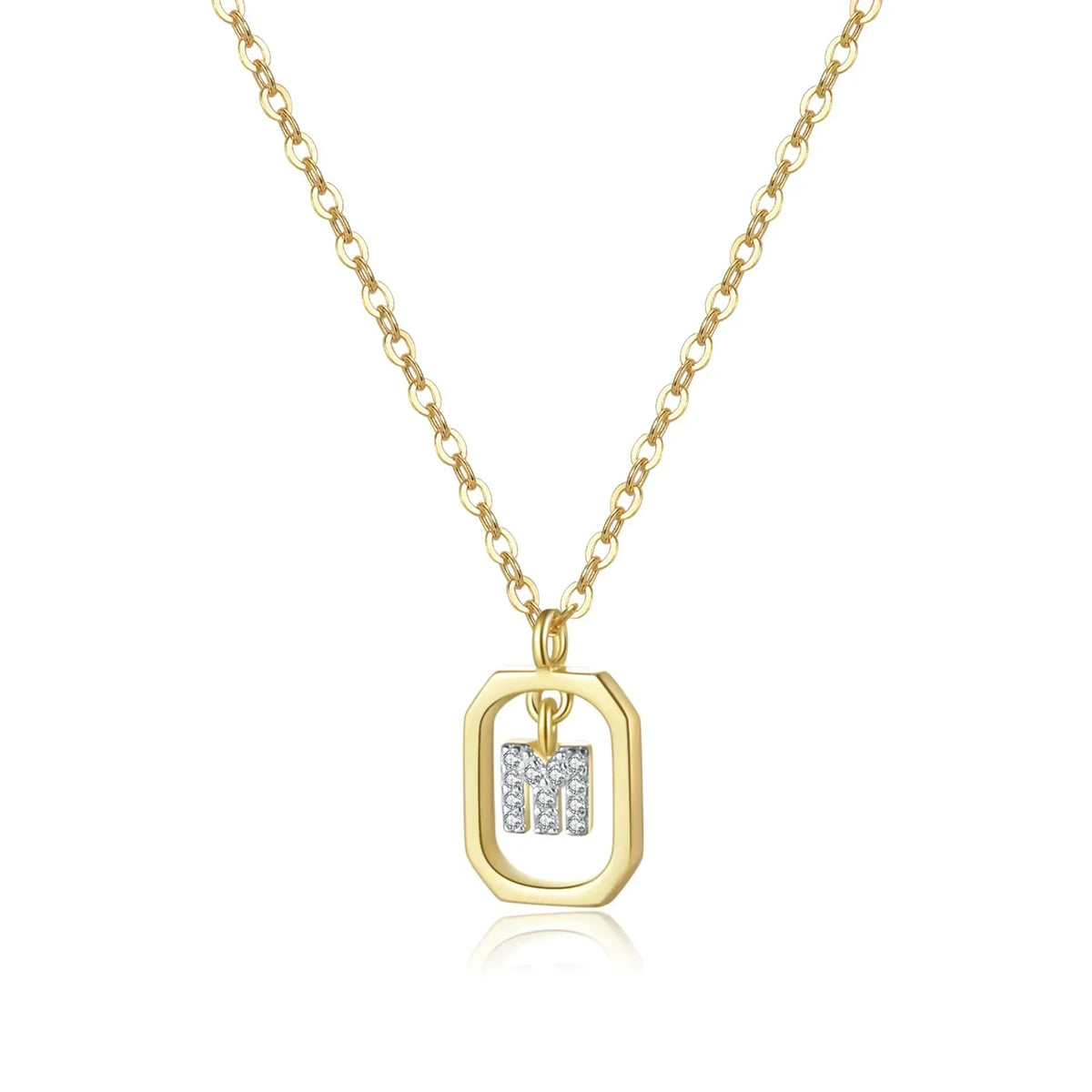 Sterling Silver Initial Necklace