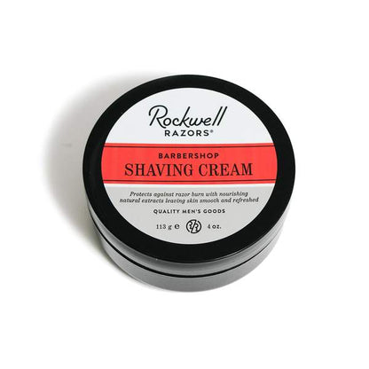 Rockwell Razors Shave Cream Barbershop Scent (4oz / 113g)
