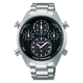 SEIKO Prospex Speedtimer 1/100 Sec Solar Chronograph Grey | SFJ003