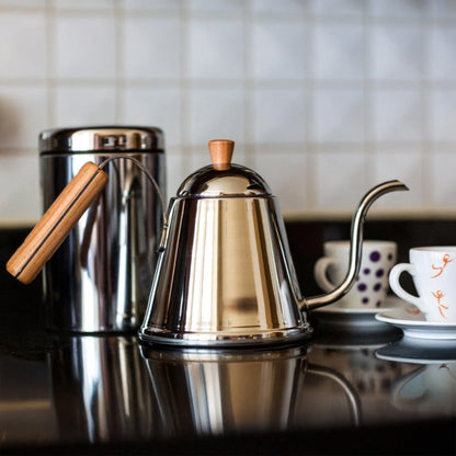 Yoshikawa Café Time Drip Kettle – Japanese Gooseneck Pour-Over Kettle