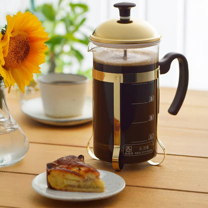 Yoshikawa Stainless Steel Coffee Press Server | 600ml Made in Japan