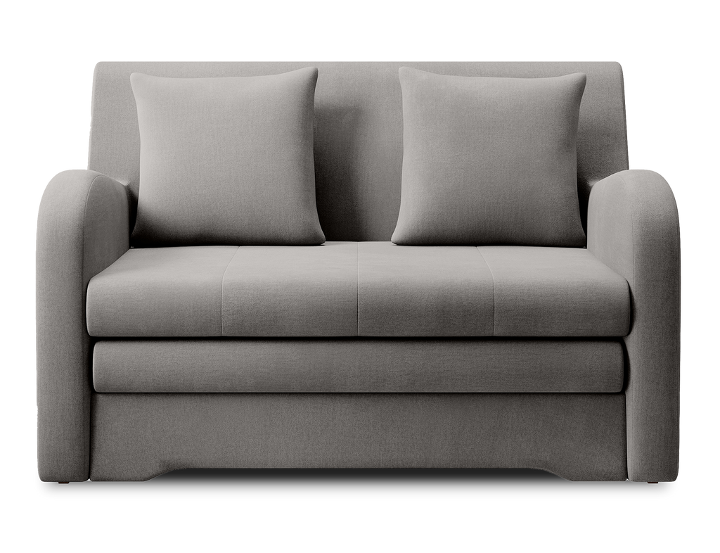 Ario Condo Style 2 Seater Storage Sleeper Sofa - Grey