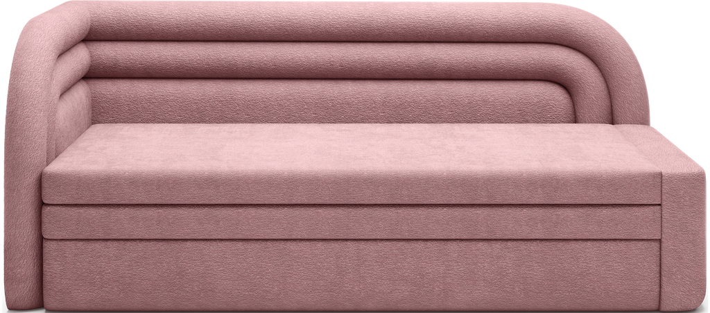 Fabillo Storage Sleeper Sofa - Blush