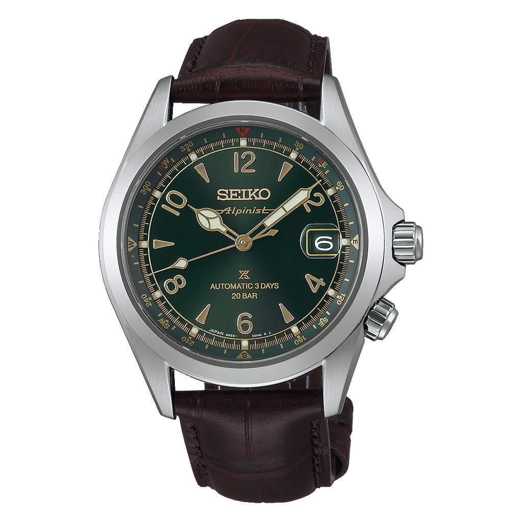 SEIKO Prospex Alpinist 62MAS Mechanical Green Dial | SPB507