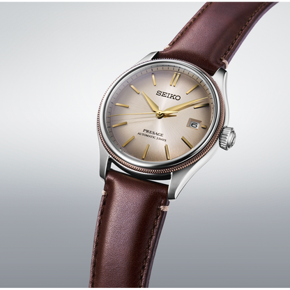 SEIKO Presage Classic Series Upcycled Leather Strap Limited Edition | SPB529J1