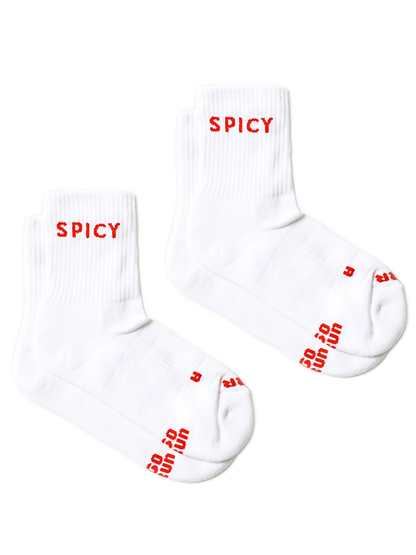 Spicy Quarter Running Socks (2Pack)