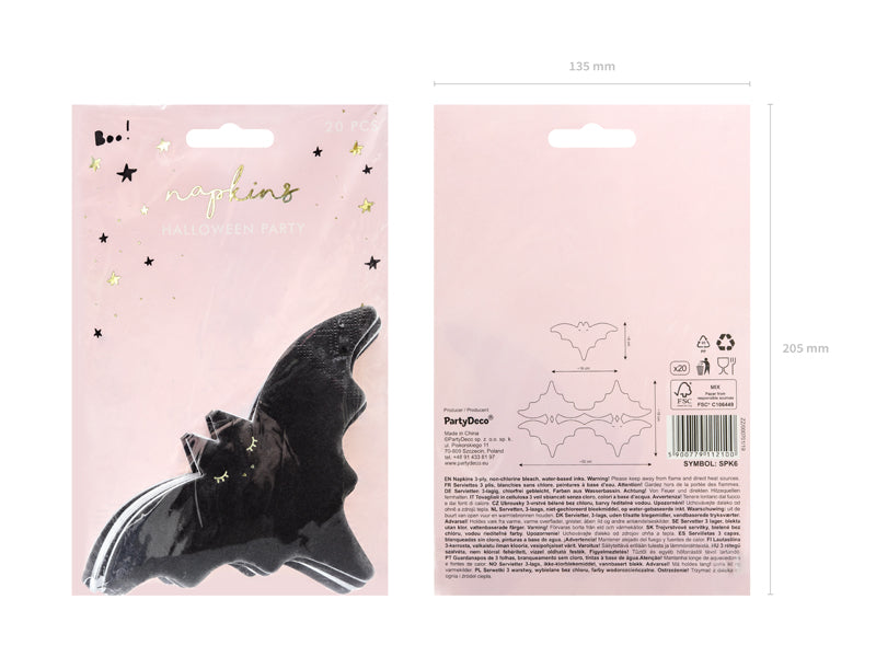 Bat Napkins