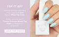 Peacci Frosted Top Coat