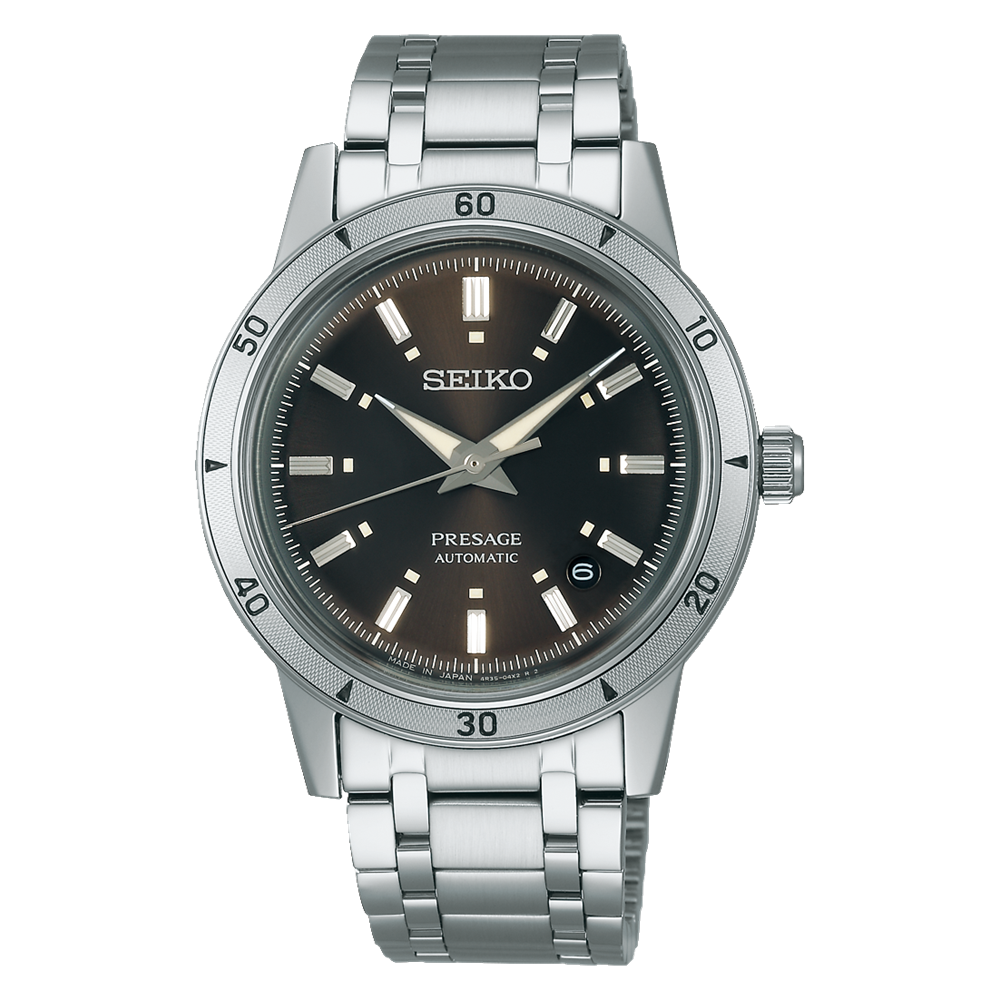 SEIKO Presage Style60s 'Elegant Yet Rugged' Brown | SRPL09