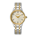 SEIKO Diamond Quartz Two Tone Ladies | SRZ550
