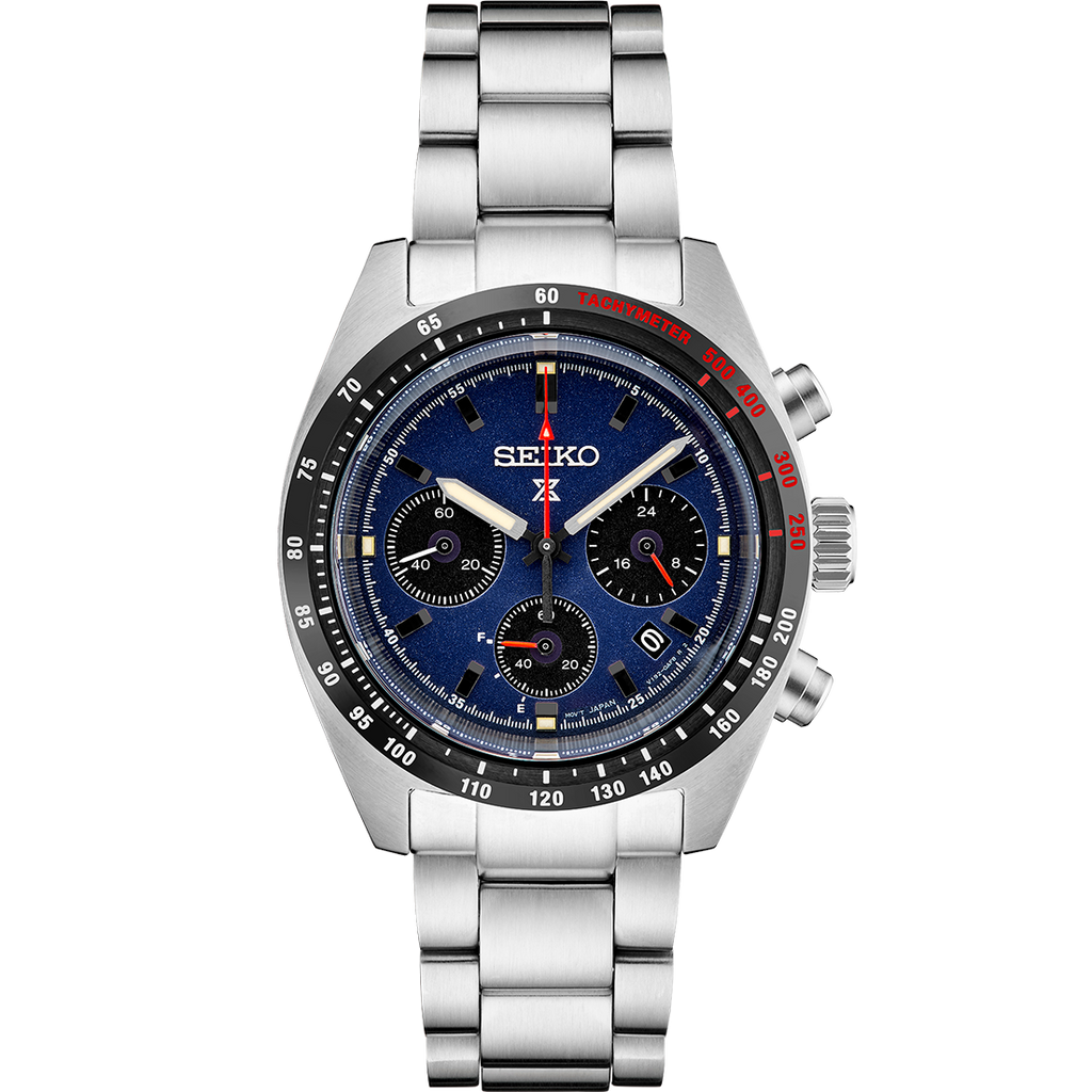 SEIKO Prospex Speedtimer Solar Chronograph Blue 39mm | SSC815