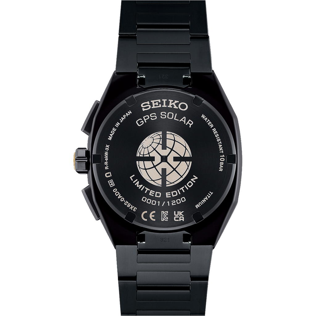 SEIKO Astron Morning Star Solar GPS Titanium Limited Edition Black | SSJ021