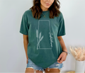 Saskatchewan Line Art Unisex T-shirt