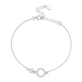 925 Sterling Silver Ring Chain Bracelet