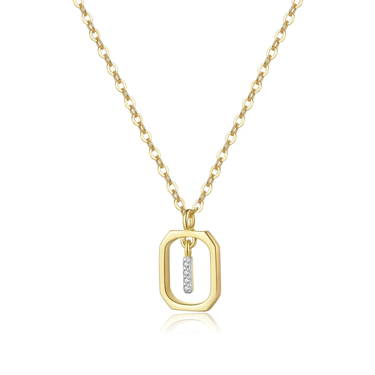 Sterling Silver Initial Necklace