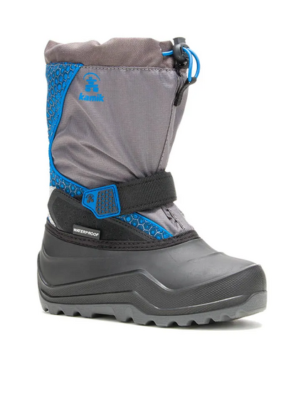 Kamik Boy's Snowfall P2 -40 Waterproof Winter Boots Children's Size 1 - Made in Canada!