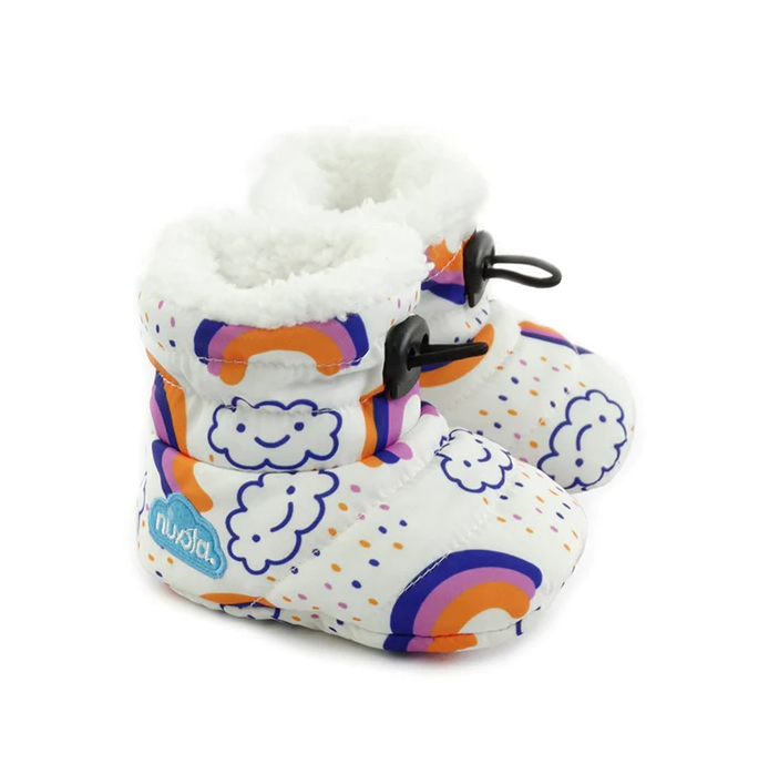 Nuvola Printed Baby Slippers