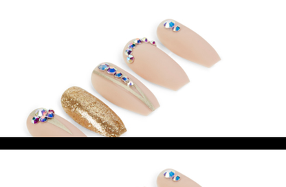 Ardell Nail Addict Nude Jewelled - Premium