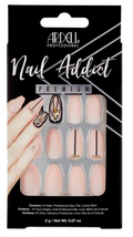 Ardel Nail Addict Blush Geometric Crystals Tips