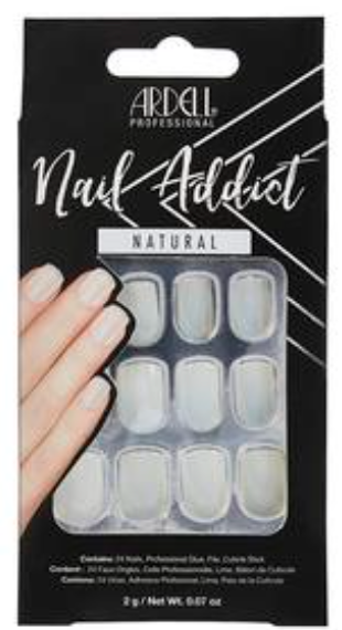 Ardel Nail Addict Natural Squared