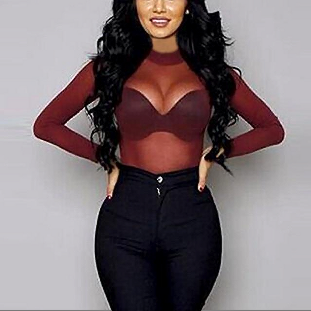 Transparent Mesh Top