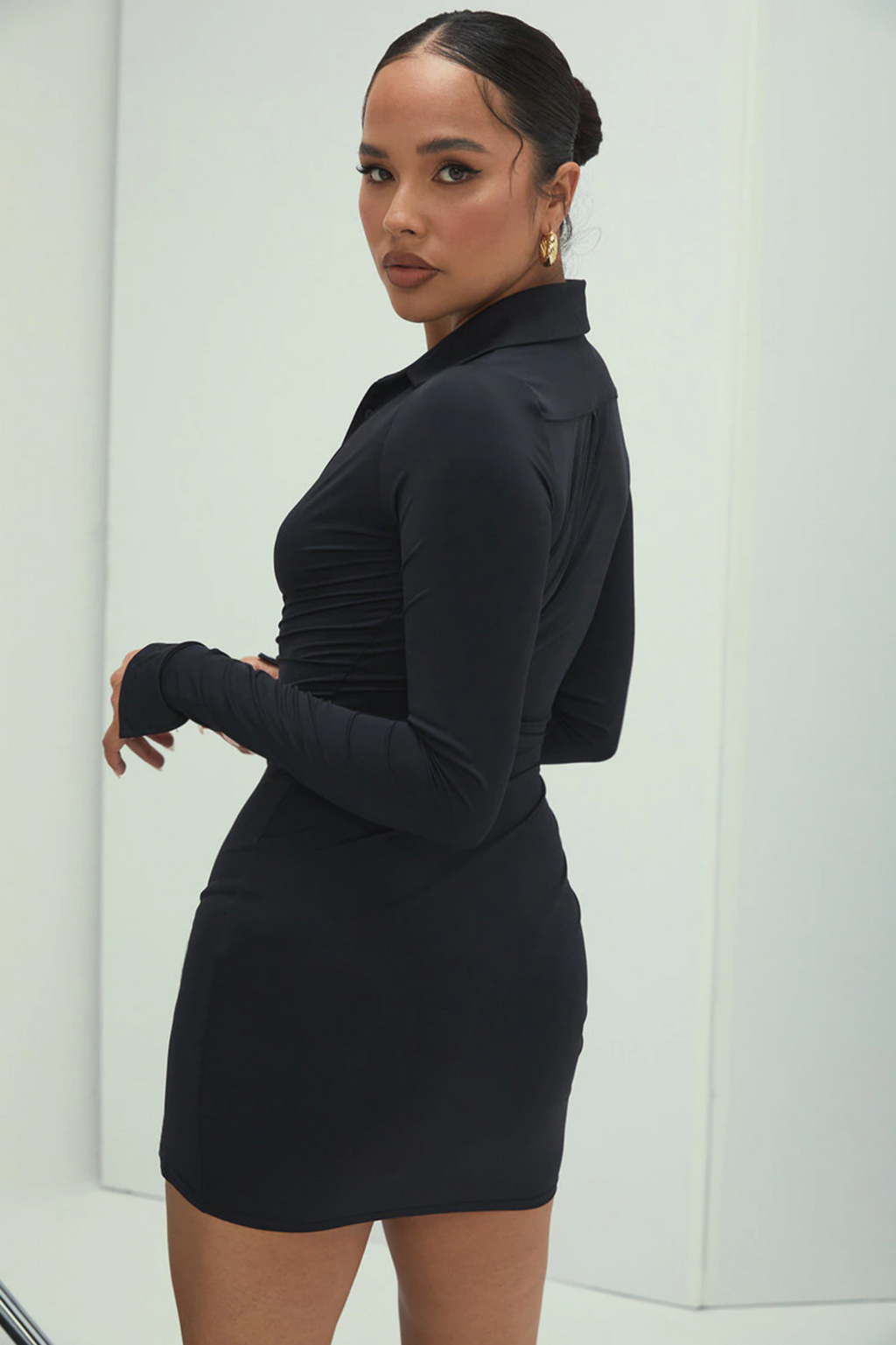 Button Down Dress Shirt Dress