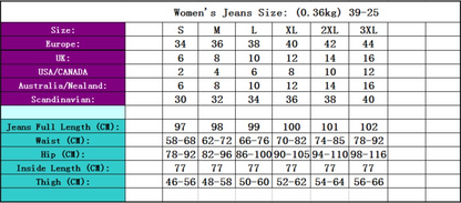 Mid Waist Patch Jeans