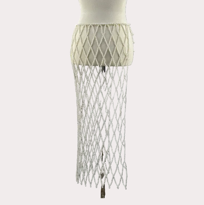 Midi- Pearl Skirt