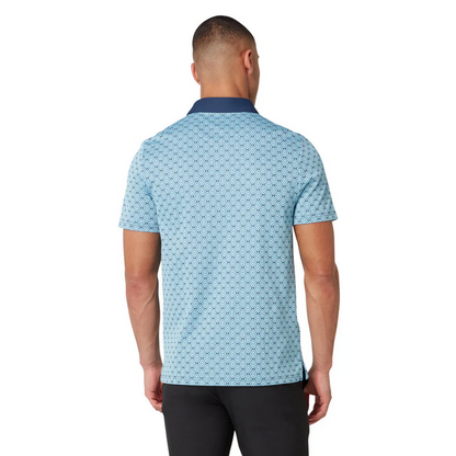 Bohemian Jacquard Short Sleeve Polo