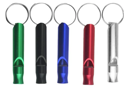 Aluminum Pea-less Whistles LARGE - SINGLE